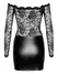 Noir Handmade Orgia Exclusive Lace & Powerwetlook Dress, Size M