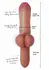 HIDDEN DESIRE INFERNO Pierced Punisher Vibrating Liquid Silicone, Black