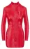 Cottelli PARTY Red Snakeskin Effect Dress, Long Sleeve, Size L