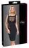 Cottelli PARTY Black Mesh Dress M - Cut-Out, Sleeveless, Knee-Length