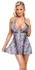Cottelli Lingerie Dress Snake M Transparent Snakeskin Halterneck