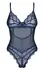 Obsessive Nightly Blue Bodysuit Lace Design XL/2XL