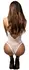 Obsessive Alissium Body White XL/2XL - Elegant Lace & Tulle Design