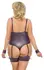 Cottelli Collection Body Bondage 2XL Purple Matte Restraint System