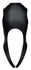 Cottelli Lingerie Sleeveless Matte Zip Body XL, Crotchless, Black