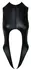 Cottelli Lingerie Matte Black Bodysuit with Zipper, Size M