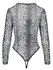 Cottelli Lingerie Body Snake L Transparent Powernet Snakeskin Look