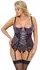 Cottelli CURVES Basque Set 90E/XL Dark Purple Lace Adjustable