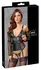 Cottelli Collection Bondage Basque Set L Matte Net Adjustable Elements