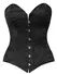 Cottelli PARTY Strapless Black Corsage XL with Full-Length Back Lacing