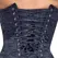 Cottelli PARTY Strapless Full Cup Corsage Black Matte L - Elegant Silhouette
