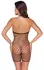 Cottelli Fantasy Backless Jumpsuit S-L with Rhinestone Accents, Black