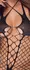 Cottelli Fantasy Backless Jumpsuit S-L with Rhinestone Accents, Black