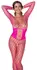 Cottelli Collection Fantasy Pink Bodystocking with Rhinestone Waist