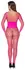 Cottelli Collection Fantasy Pink Bodystocking with Rhinestone Waist
