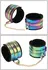 Liebe Seele Vivid Niji 8-Piece Rainbow Bondage Set, Adjustable, Glossy Finish