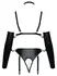 Bad Kitty L Set - Matte Black Intimate Ensemble with Adjustable Accessories