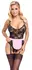 Cottelli Costumes Maid Body XL Black Lace Bodysuit with Apron