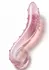 TOYJOY Sparkle G-Spot Wand Glass - Borosilicate, Textured, Clear