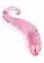 TOYJOY Sparkle G-Spot Wand Glass - Borosilicate, Textured, Clear