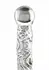TOYJOY Crystal Leather Whip - Glass Handle & Genuine Leather, 66 cm