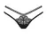 Obsessive Blomentis Black Lace String XL/2XL Double Waistband