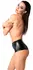 Noir Orgia Mysteria Powerwetlook Hot Pants Black S