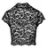 Noir Handmade Libido Floral Lace Crop Top Black L