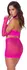 Cottelli Fantasy Hot Pink Mesh Set S-L - Crop Top, Skirt & Gauntlets