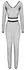 Cottelli FANTASY Black Mesh Crop Top & Crotchless Legging Set S-L