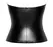 Noir Orgia Exclusive Corset-Style Top L Black Wetlook Adjustable Straps