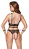 Cottelli Bondage Top Set M - Open Design, Black & Purple, Adjustable