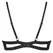 Obsessive Nutris Black Underwired Lace Bra XS/S Adjustable Straps