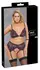 Cottelli Bondage Bra Set 3XL - Lace & Chains, Adjustable Straps