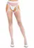 Leg Avenue Shira Sheer Suspender Hose - Elegant Scalloped Design