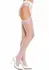 Leg Avenue Shira Sheer Suspender Hose - Elegant Scalloped Design