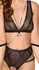 Cottelli BONDAGE Set L - Wireless Bra & Crotchless High-Waist Briefs