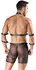 Svenjoyment Bondage Men’s Powernet Black Harness Set M Adjustable Straps