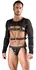 Svenjoyment Bondage Set XL - Powernet Top, Harness & Jock, Black