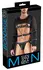 Svenjoyment Bondage Set M - Black Powernet Intimate Outfit with Restraints
