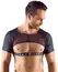 Svenjoyment Black Mesh Crop Top L Matte Look Adjustable Strap