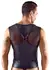 Svenjoyment Men's Chest Harness Top XL, Black, Matte & Mesh Design