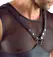 Svenjoyment Harness Style Sleeveless Top Matte Black Mesh S