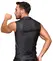 NEK Men’s Sleeveless Shirt M Black Matte Look with D-Ring Details