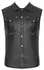 NEK Men’s Sleeveless Shirt M Black Matte Look with D-Ring Details