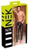 NEK Men's Matte Black Trousers XL with Zipper and Pocket Accents