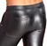 NEK Men's Matte Black Trousers S with Zipper Details and Pockets