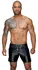 Noir Handmade Powerwetlook Men's Shorts M - Stretch Fit & Pockets