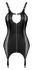 ZADO Lamb Nappa Leather Basque M with Powernet Inserts, Black