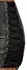ZADO Leather Skirt L - Slim-Fit Lambskin, Adjustable Lacing, Black